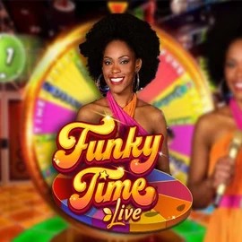 Funky Time slot visual from Evolution available on giga-spinz.eu.com