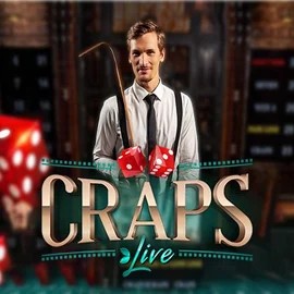 Live Craps game by Evolution – logo hosted on Gigaspinz Casino
