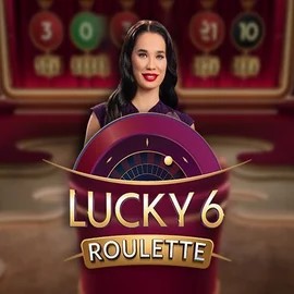 Lucky 6 Roulette logo by Pragmatic Play at Gigaspinz Casino