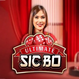 Ultimate Sic Bo slot logo by Ezugi at Gigaspinz Casino